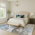 thumbnail image 1 of Addison Rugs Chantille Indoor/Outdoor Contemporary Abstract Denim Machine Washable Rectangle Rug, 10' x 14', 1 of 8
