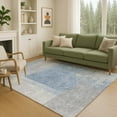thumbnail image 1 of Addison Rugs Chantille Indoor/Outdoor Contemporary Abstract Denim Machine Washable Rectangle Rug, 10' x 14', 1 of 8
