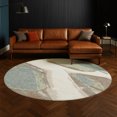thumbnail image 1 of Addison Rugs Chantille Indoor/Outdoor Contemporary Abstract Ivory Machine Washable Round Rug, 8' x 8', 1 of 8