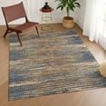 thumbnail image 1 of Addison Rugs Chantille Indoor/Outdoor Contemporary Abstract Navy Machine Washable Rectangle Rug, 9' x 12', 1 of 8