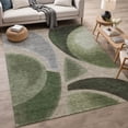 thumbnail image 1 of Addison Rugs Chantille Indoor/Outdoor Contemporary Abstract Olive Machine Washable Rectangle Rug, 10' x 14', 1 of 6