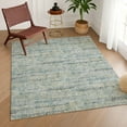 thumbnail image 1 of Addison Rugs Chantille Indoor/Outdoor Contemporary Abstract Teal Machine Washable Rectangle Rug, 9' x 12', 1 of 8