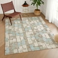 thumbnail image 1 of Addison Rugs Chantille Indoor/Outdoor Contemporary Geometric Ivory Machine Washable Rectangle Rug, 8' x 10', 1 of 8
