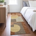 thumbnail image 1 of Addison Rugs Chantille Indoor/Outdoor Contemporary Geometric Paprika Machine Washable Runner Rug, 2'3" x 7'6", 1 of 8