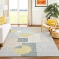thumbnail image 1 of Addison Rugs Chantille Indoor/Outdoor Contemporary Geometric Silver Machine Washable Rectangle Rug, 8' x 10', 1 of 8