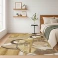 thumbnail image 1 of Addison Rugs Chantille Indoor/Outdoor Contemporary Novelty Gold Machine Washable Rectangle Rug, 3' x 5', 1 of 8