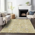 thumbnail image 1 of Addison Rugs Chantille Indoor/Outdoor Modern Abstract Gold Washable Rectangle Rug, 5' x 7'6", 1 of 6