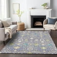 thumbnail image 1 of Addison Rugs Chantille Indoor/Outdoor Modern Abstract Lavender Washable Rectangle Rug, 8' x 10', 1 of 6