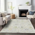 thumbnail image 1 of Addison Rugs Chantille Indoor/Outdoor Modern Abstract Silver Washable Rectangle Rug, 5' x 7'6", 1 of 6