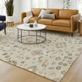 thumbnail image 1 of Addison Rugs Chantille Indoor/Outdoor Traditional Beige Machine Washable Rectangle Rug, 10' x 14', 1 of 8