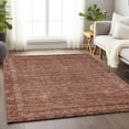 thumbnail image 1 of Addison Rugs Chantille Indoor/Outdoor Traditional Border Terracotta Machine Washable Rectangle Rug, 5' x 7'6", 1 of 7