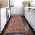 thumbnail image 1 of Addison Rugs Chantille Indoor/Outdoor Traditional Border Terracotta Machine Washable Runner Rug, 2'3" x 7'6", 1 of 7