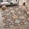 thumbnail image 1 of Addison Rugs Chantille Indoor/Outdoor Traditional Chocolate Machine Washable Rectangle Rug, 9' x 12', 1 of 8