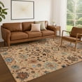 thumbnail image 1 of Addison Rugs Chantille Indoor/Outdoor Traditional Copper Machine Washable Rectangle Rug, 8' x 10', 1 of 8