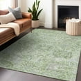 thumbnail image 1 of Addison Rugs Chantille Indoor/Outdoor Traditional Damask Mint Washable Rectangle Rug, 2'6" x 3'10", 1 of 6