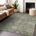 thumbnail image 1 of Addison Rugs Chantille Indoor/Outdoor Traditional Damask Pewter Washable Rectangle Rug, 5' x 7'6", 1 of 6