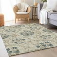thumbnail image 1 of Addison Rugs Chantille Indoor/Outdoor Traditional Floral Beige Washable Rectangle Rug, 3' x 5', 1 of 6