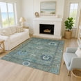 thumbnail image 1 of Addison Rugs Chantille Indoor/Outdoor Traditional Global Aloe Machine Washable Rectangle Rug, 8' x 10', 1 of 8
