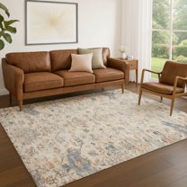Addison Rugs Chantille Indoor/Outdoor Traditional Global Beige Machine Washable Rectangle Rug, 10' x 14'