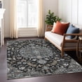 thumbnail image 1 of Addison Rugs Chantille Indoor/Outdoor Traditional Global Black Machine Washable Rectangle Rug, 10' x 14', 1 of 8