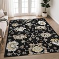 thumbnail image 1 of Addison Rugs Chantille Indoor/Outdoor Traditional Global Black Machine Washable Rectangle Rug, 10' x 14', 1 of 8