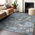 thumbnail image 1 of Addison Rugs Chantille Indoor/Outdoor Traditional Global Blue Washable Rectangle Rug, 10' x 14', 1 of 6