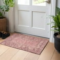 thumbnail image 1 of Addison Rugs Chantille Indoor/Outdoor Traditional Global Blush Machine Washable Rectangle Rug, 1'8" x 2'6", 1 of 7