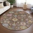 thumbnail image 1 of Addison Rugs Chantille Indoor/Outdoor Traditional Global Brown Machine Washable Rectangle Rug, 10' x 14', 1 of 8