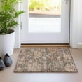 thumbnail image 1 of Addison Rugs Chantille Indoor/Outdoor Traditional Global Brown Washable Rectangle Rug, 1'8" x 2'6", 1 of 6
