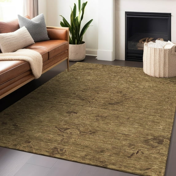 Addison Rugs Chantille Indoor/Outdoor Traditional Global Brown Washable Rectangle Rug, 8' x 10'
