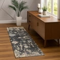 thumbnail image 1 of Addison Rugs Chantille Indoor/Outdoor Traditional Global Charcoal Machine Washable Runner Rug, 2'3" x 7'6", 1 of 8