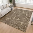 thumbnail image 1 of Addison Rugs Chantille Indoor/Outdoor Traditional Global Chocolate Machine Washable Rectangle Rug, 8' x 10', 1 of 10