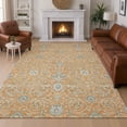 thumbnail image 1 of Addison Rugs Chantille Indoor/Outdoor Traditional Global Copper Machine Washable Rectangle Rug, 5' x 7'6", 1 of 8