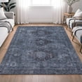 thumbnail image 1 of Addison Rugs Chantille Indoor/Outdoor Traditional Global Denim Machine Washable Rectangle Rug, 10' x 14', 1 of 8