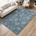 thumbnail image 1 of Addison Rugs Chantille Indoor/Outdoor Traditional Global Denim Machine Washable Rectangle Rug, 10' x 14', 1 of 8