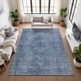 thumbnail image 1 of Addison Rugs Chantille Indoor/Outdoor Traditional Global Denim Machine Washable Rectangle Rug, 8' x 10', 1 of 8