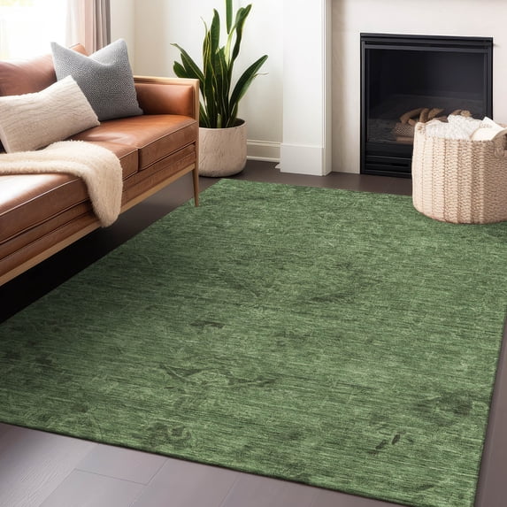 Addison Rugs Chantille Indoor/Outdoor Traditional Global Fern Washable Rectangle Rug, 3' x 5'