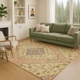 thumbnail image 1 of Addison Rugs Chantille Indoor/Outdoor Traditional Global Gold Machine Washable Rectangle Rug, 8' x 10', 1 of 8