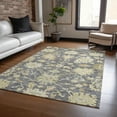 thumbnail image 1 of Addison Rugs Chantille Indoor/Outdoor Traditional Global Gray Washable Rectangle Rug, 5' x 7'6", 1 of 6