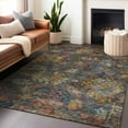 thumbnail image 1 of Addison Rugs Chantille Indoor/Outdoor Traditional Global Gray Washable Rectangle Rug, 5' x 7'6", 1 of 6