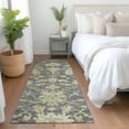 thumbnail image 1 of Addison Rugs Chantille Indoor/Outdoor Traditional Global Gray Washable Runner Rug, 2'3" x 7'6", 1 of 6