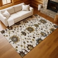 thumbnail image 1 of Addison Rugs Chantille Indoor/Outdoor Traditional Global Ivory Machine Washable Rectangle Rug, 3' x 5', 1 of 8