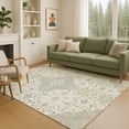 thumbnail image 1 of Addison Rugs Chantille Indoor/Outdoor Traditional Global Ivory Machine Washable Rectangle Rug, 5' x 7'6", 1 of 8