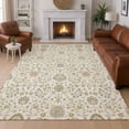 thumbnail image 1 of Addison Rugs Chantille Indoor/Outdoor Traditional Global Ivory Machine Washable Rectangle Rug, 8' x 10', 1 of 8