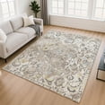 thumbnail image 1 of Addison Rugs Chantille Indoor/Outdoor Traditional Global Ivory Machine Washable Rectangle Rug, 9' x 12', 1 of 8