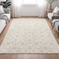 thumbnail image 1 of Addison Rugs Chantille Indoor/Outdoor Traditional Global Ivory Machine Washable Rectangle Rug, 9' x 12', 1 of 10