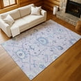 thumbnail image 1 of Addison Rugs Chantille Indoor/Outdoor Traditional Global Lilac Machine Washable Rectangle Rug, 5' x 7'6", 1 of 8
