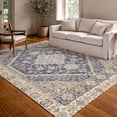 thumbnail image 1 of Addison Rugs Chantille Indoor/Outdoor Traditional Global Navy Machine Washable Rectangle Rug, 10' x 14', 1 of 8