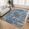 thumbnail image 1 of Addison Rugs Chantille Indoor/Outdoor Traditional Global Navy Machine Washable Rectangle Rug, 10' x 14', 1 of 8