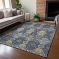 thumbnail image 1 of Addison Rugs Chantille Indoor/Outdoor Traditional Global Navy Machine Washable Rectangle Rug, 8' x 10', 1 of 8